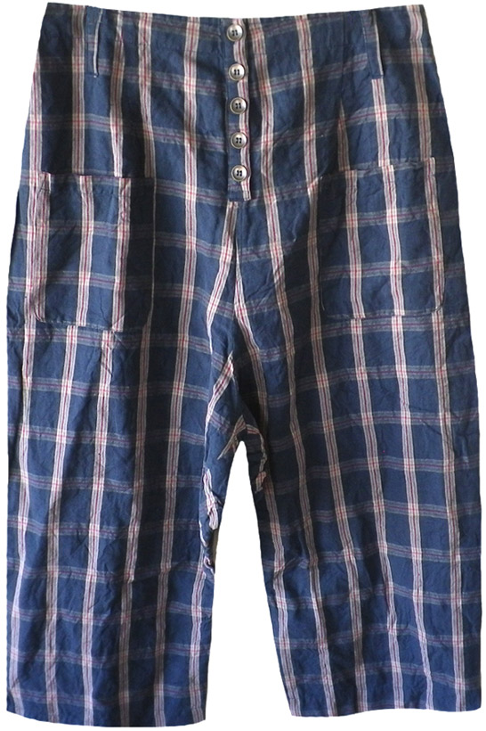 royal blue plaid pants